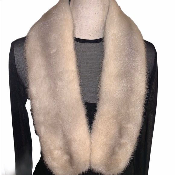 Genuine mink fur collard - Picture 2 of 11